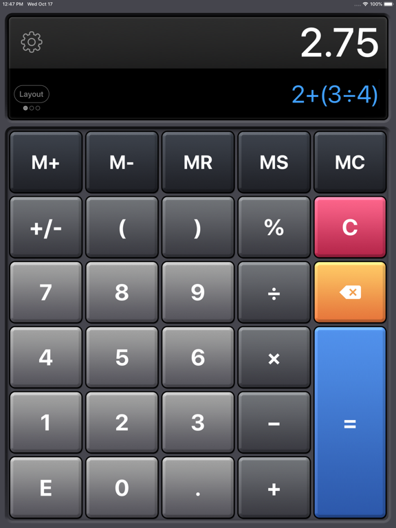 Calculator HD Pro - The Best Scientific Calculator for the iPad, iPhone, and iPod screenshot