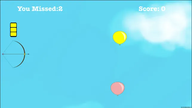 Baloon Pop HD, game for IOS