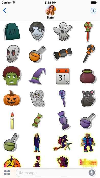 Halloweenji - All in one Emoji screenshot 3