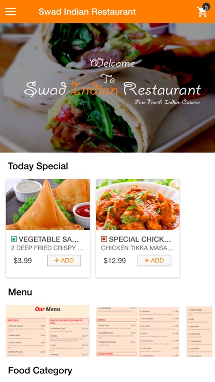 Swad Indian Restaurant screenshot-3