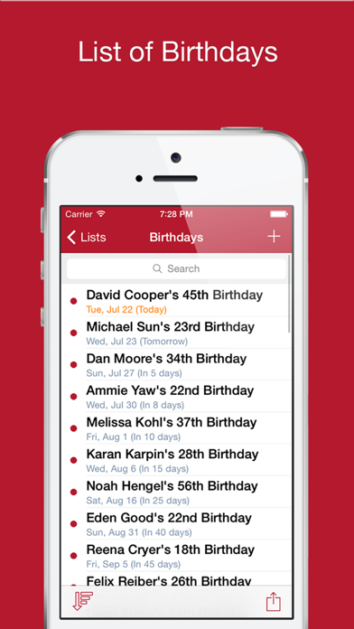 Cal List Pro - Calendar events in a list Screenshot 4