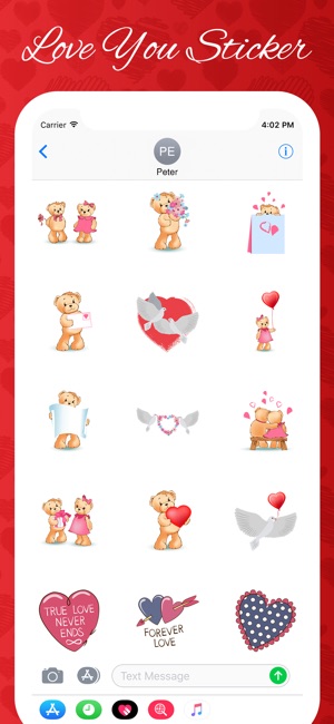 Love & Heart Stickers(圖3)-速報App