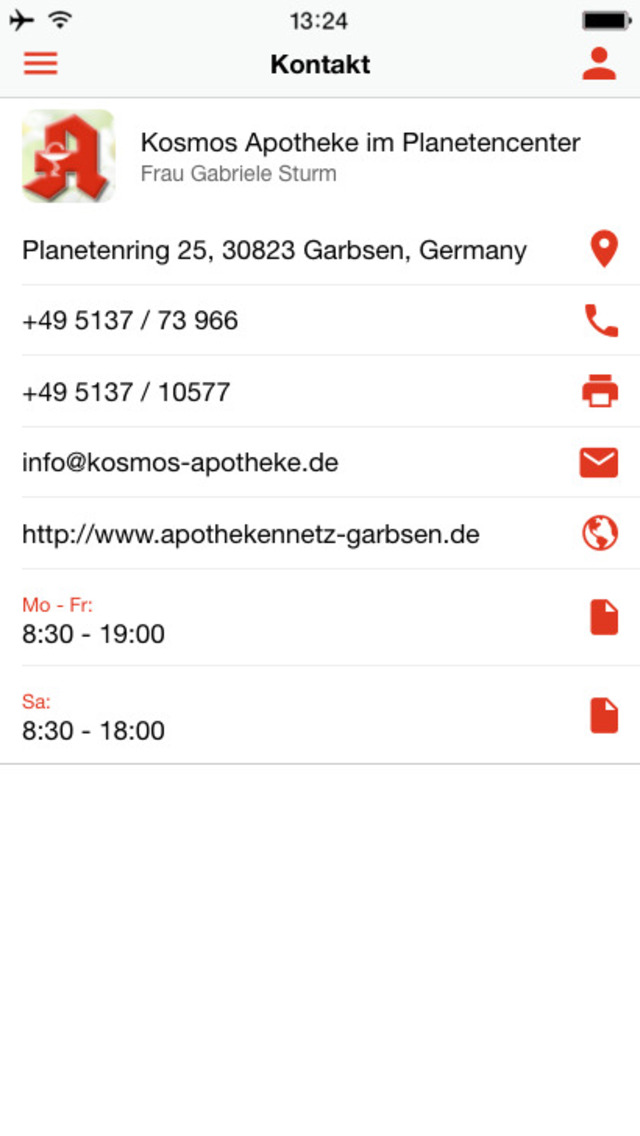 Kosmos Apotheke Planetencenter