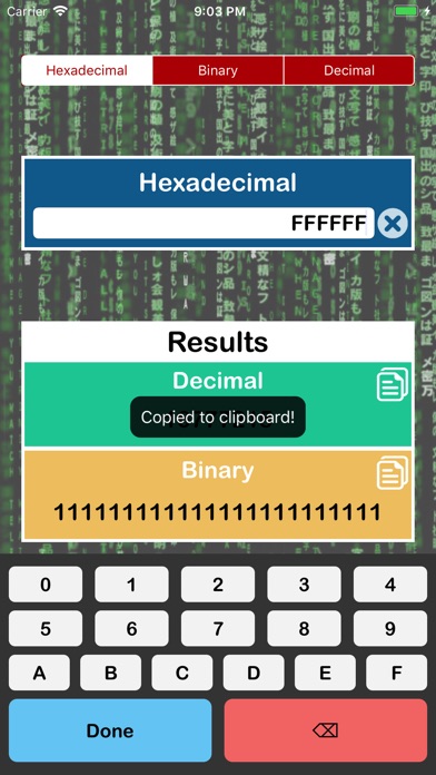 Hex to Decimal Converter screenshot 4