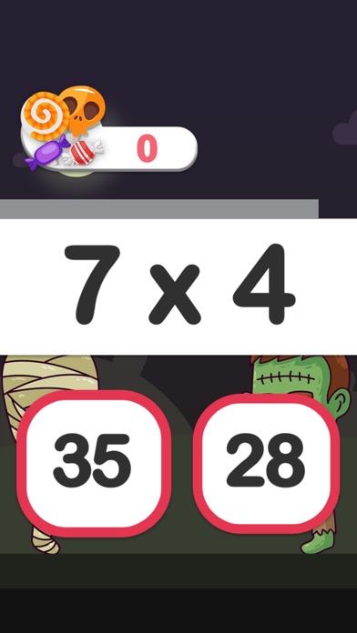 Halloween Math - 2nd Grade screenshot 3