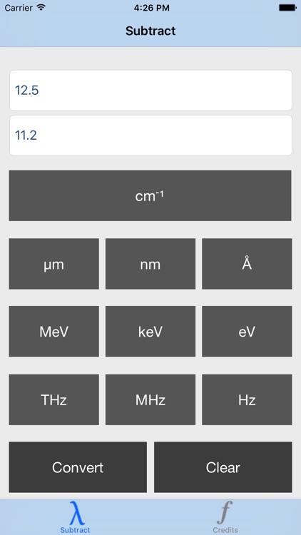 Spectroscopic Unit Converter