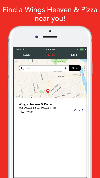 How to cancel & delete Wings & Heaven Pizza from iphone & ipad 4
