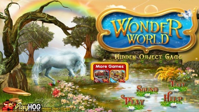 How to cancel & delete Wonder World - Hidden Objects from iphone & ipad 4