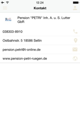 Pension PETRI screenshot 3