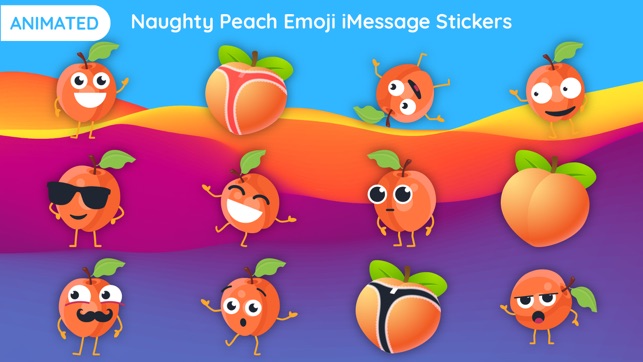 Animated Naughty Peach GIF App