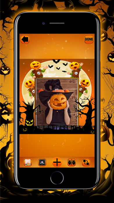 How to cancel & delete Halloween Photo Frame Editor from iphone & ipad 4