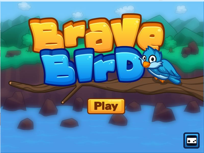 Brave Blue Bird
