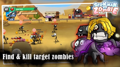 Stickman And Zombie screenshot 4