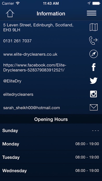 Elite Dry Cleaners screenshot 3