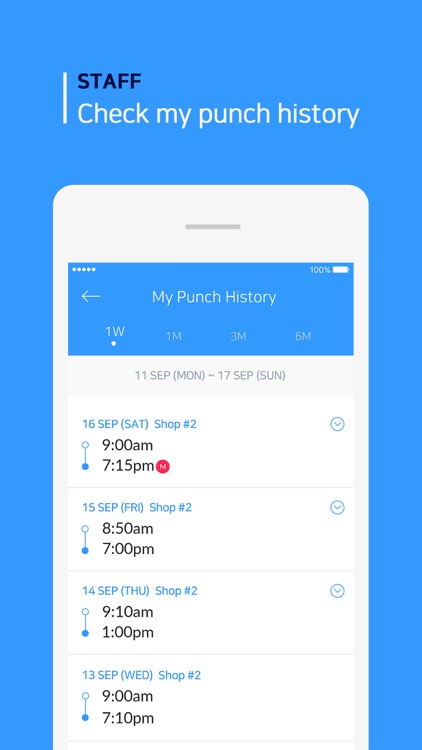 shopl-Time Clock & Attendance screenshot-3