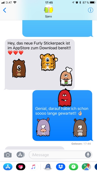 Furly Stickerpack screenshot 3
