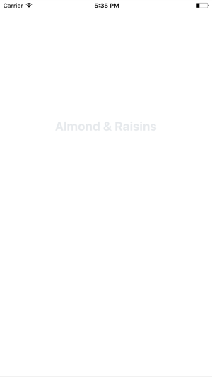 Almond & Raisins