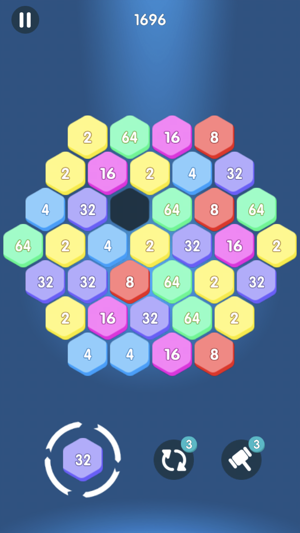 2048 Hexagon Block Puzzle(圖3)-速報App