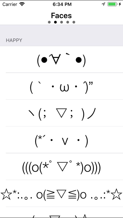 Touch & Copy Character