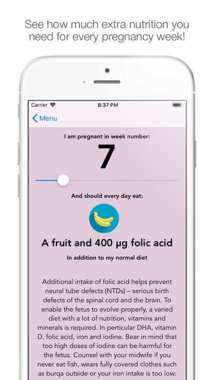 Pregnant Food - Eat or Avoid screenshot-4
