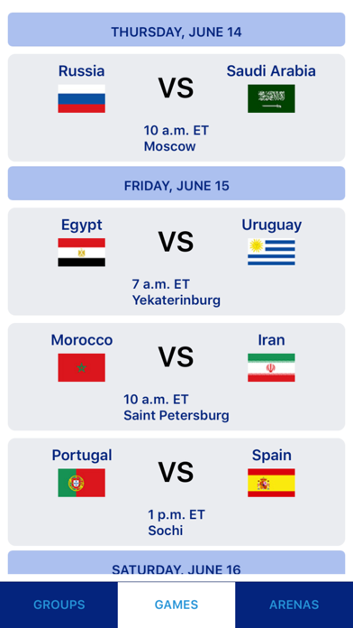 WorldCup2018 Soccer screenshot 4