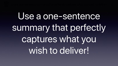 One Sentence Presentation screenshot 2