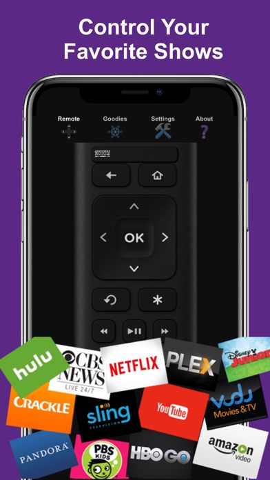 Remote for Roku TV screenshot 2