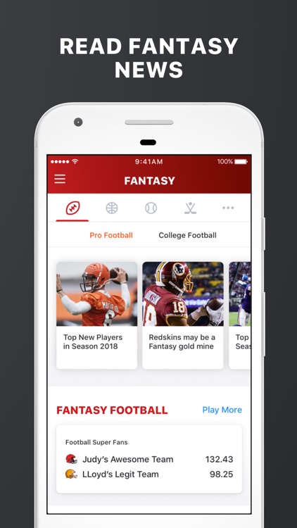 Yahoo Fantasy Football & more screenshot-4