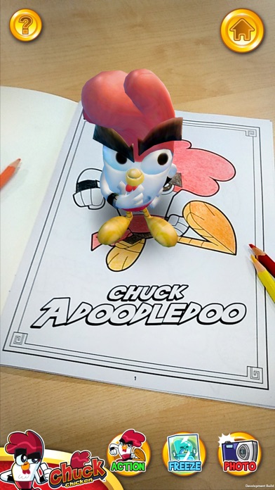 Chuck Chicken Colouring Books screenshot 2