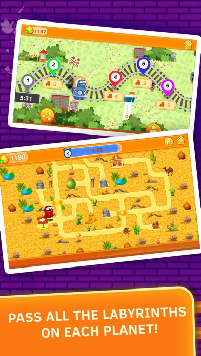 Little ghost maze game screenshot 2