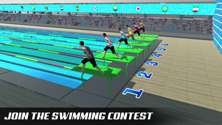 Water Swimming Diving Race Pro