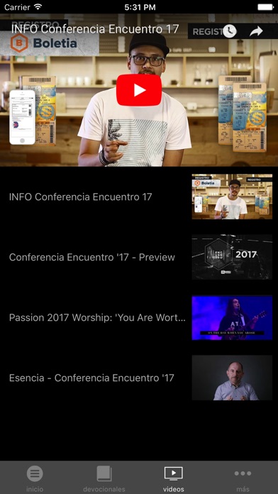Conferencia Encuentro screenshot 3