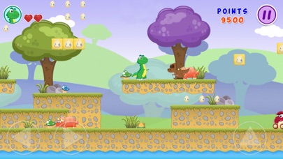 Little Dino Collect The Points screenshot 3
