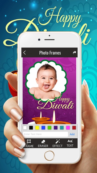 Diwali Wishes Frame screenshot 3
