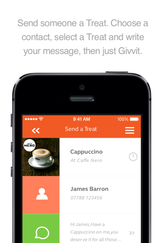 Givvit Social Treating™ screenshot 3