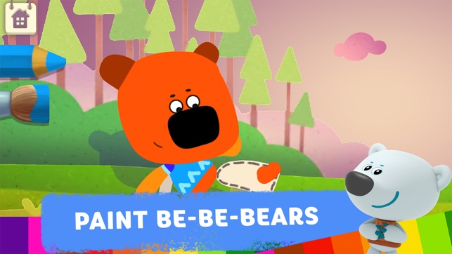 Be-be-bears: Painting for kids(圖1)-速報App