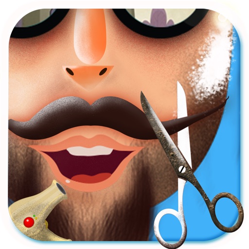 Hairy Beard Salon – It’s Messy Moustache & Shaving Barber Game icon