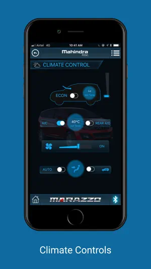 Captura de Pantalla 3 MAHINDRA BLUESENSE APP MARAZZO iphone