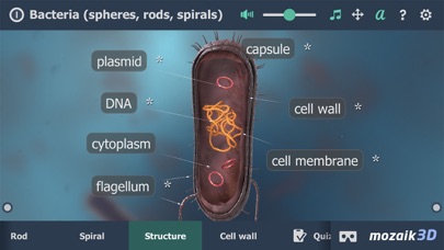 How to cancel & delete Bacteria 3D from iphone & ipad 2