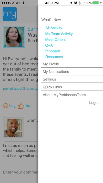 Parkinson's Social Network screenshot-4