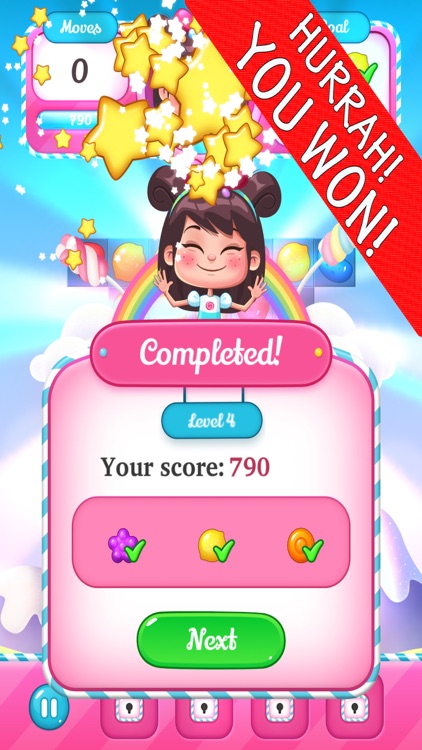 Sweet Candy Fever Match3 Game screenshot-7