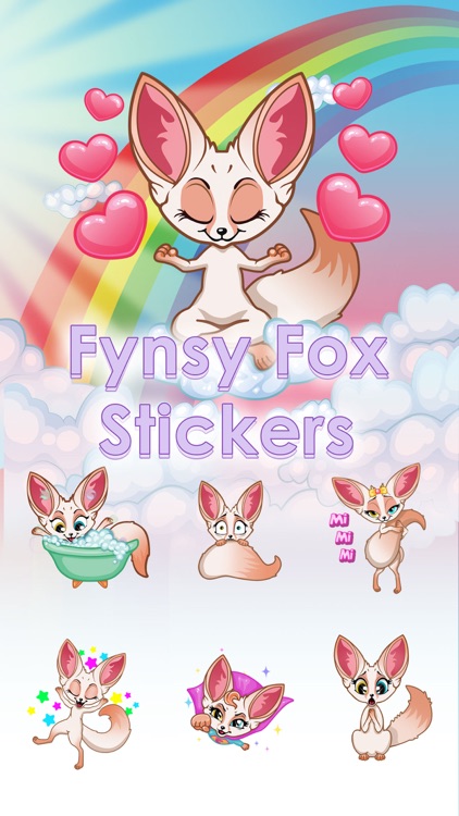 Fynsy Fox Animated Stickers