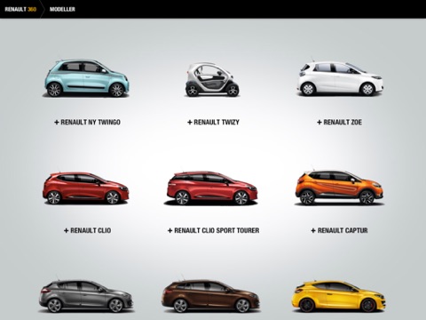 Renault 360 Configurator screenshot 2