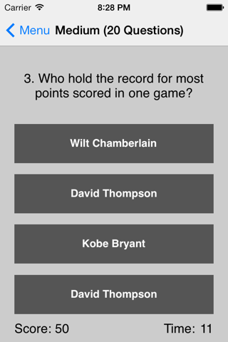 Ultimate Basketball Trivia screenshot 3