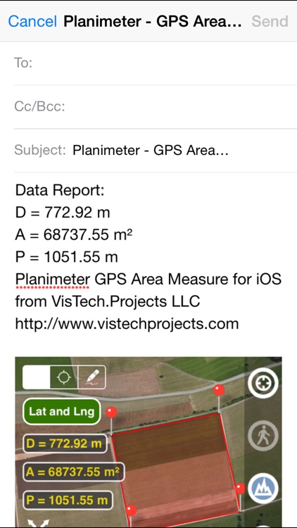 Planimeter - GPS area measure screenshot-5