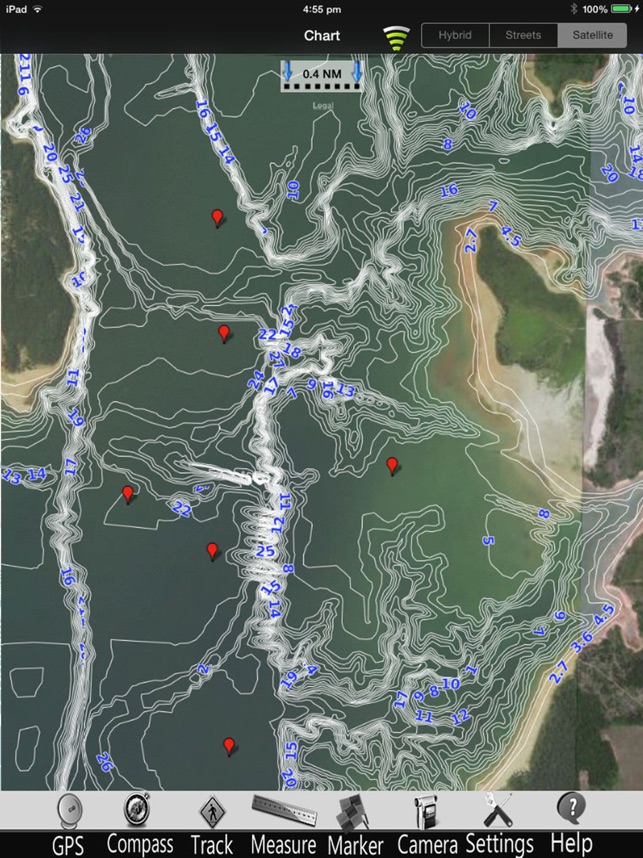 Lake Texoma GPS Charts Pro(圖1)-速報App