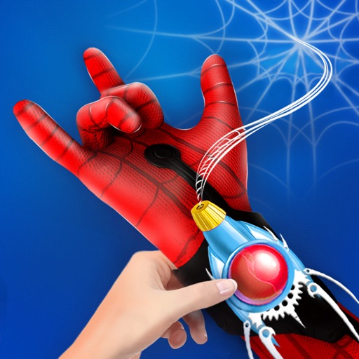 Super Hero Spider Hand Game Icon
