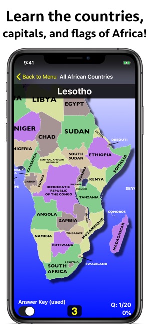 Africa Geography Quiz: Edu Ed.(圖1)-速報App