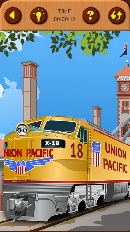 Train Jigsaw Puzzles for Kids screenshot-8