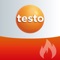 The App for controlling the testo 330 flue gas analyzer and for report creation on site